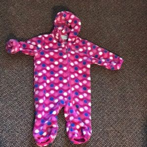 Fleece Columbia snowsuit
